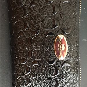 Authentic coach wallet